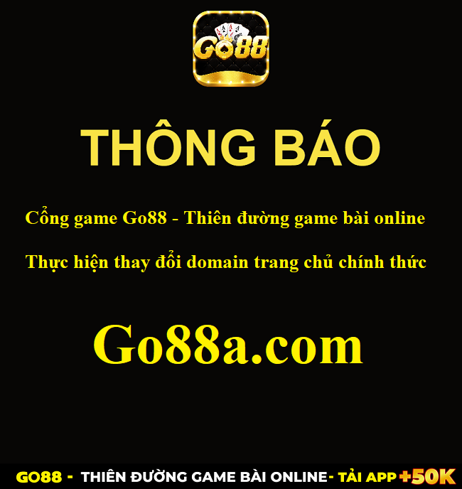 Domain trang chủ game bài Go88a.com